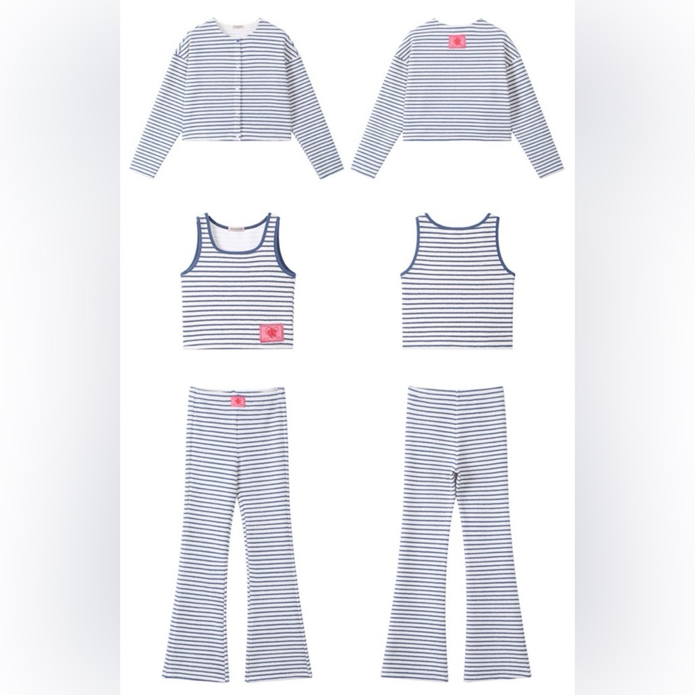 Striped 3-Piece Set –size 10